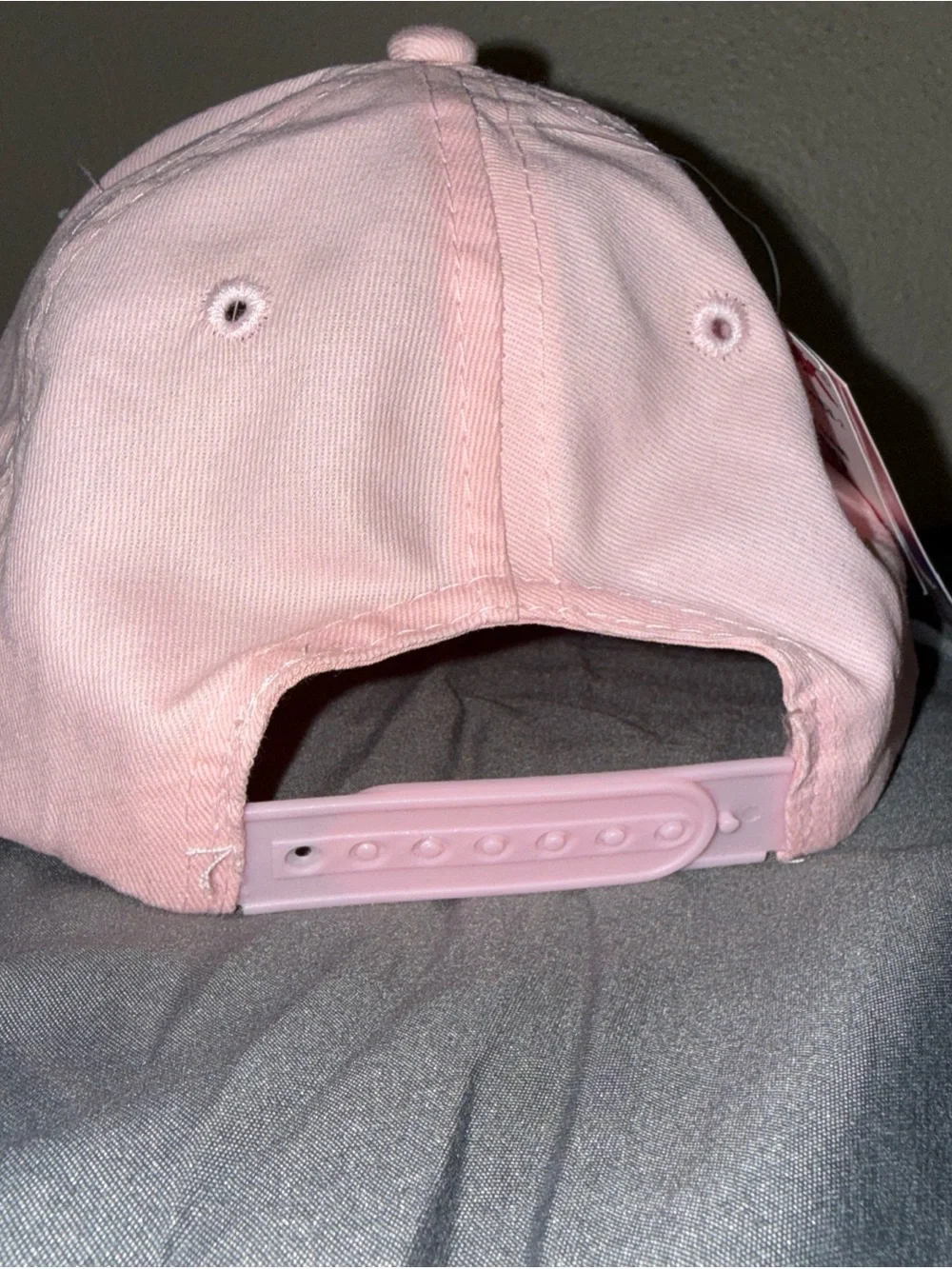 Disney Pink Aristocratic Cat Marie Hat with Embroidered White Kitten